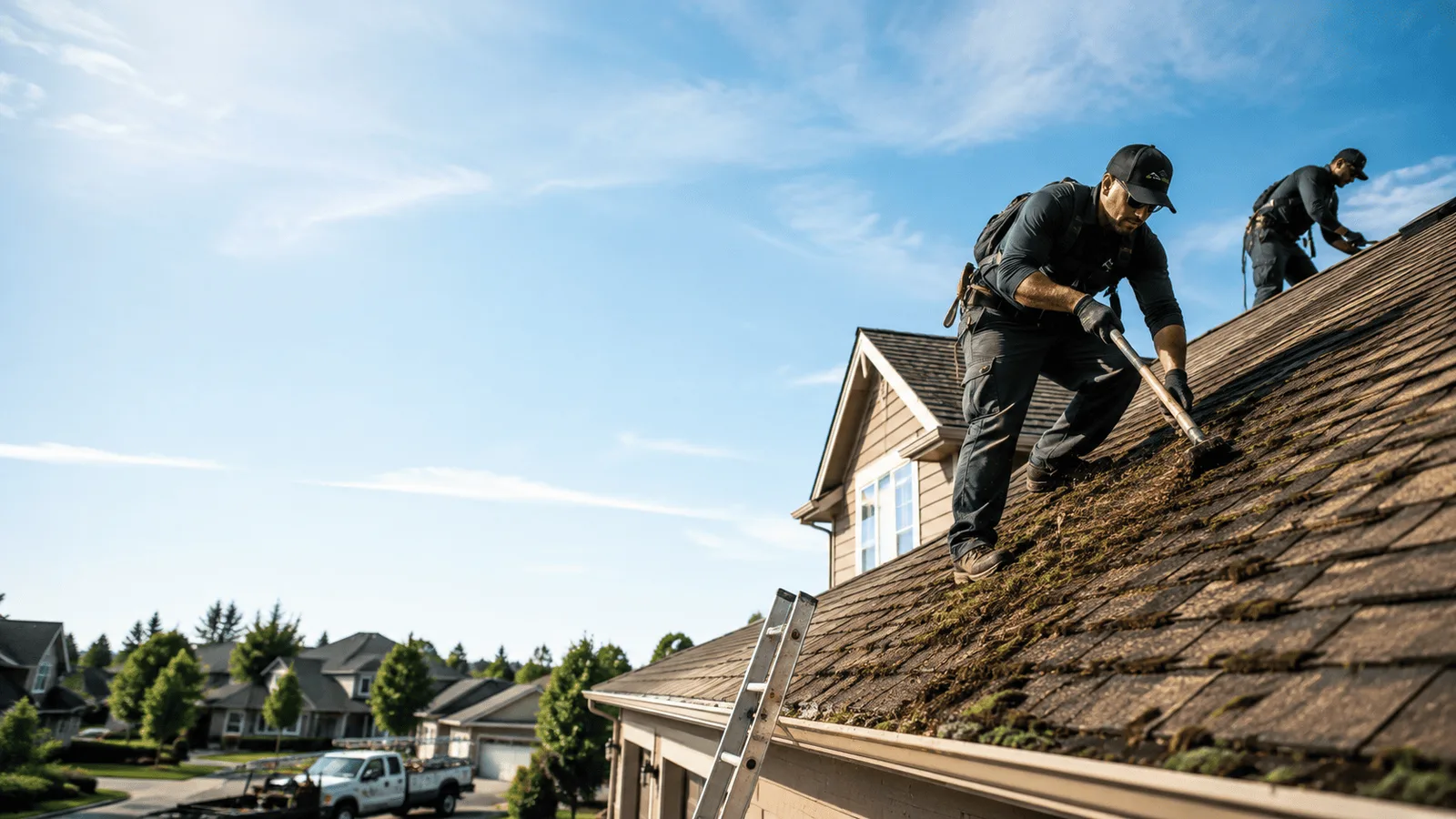 Roof Moss Removal in Newcastle, UT near me